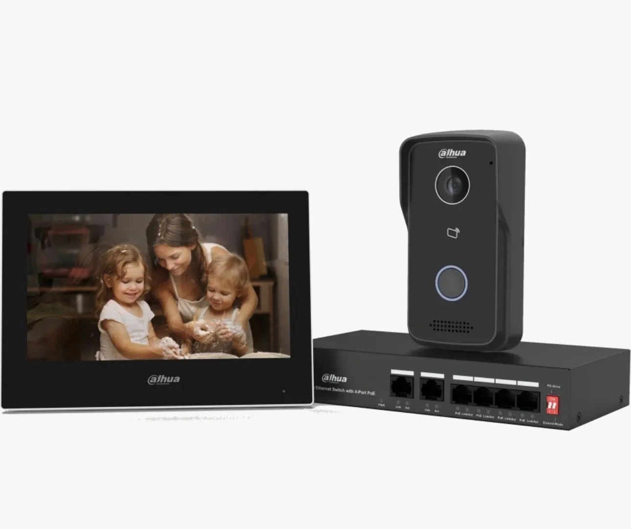Dahua KTP03 Ip Villa Kit Yüzey Tipi Görüntülü Interkom Kit
